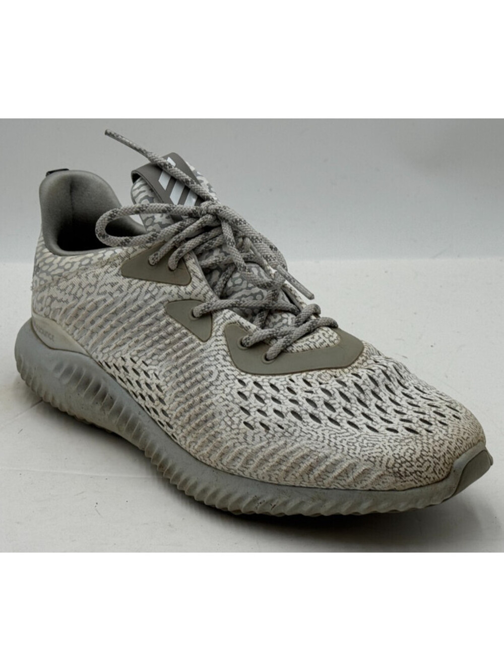 Adidas Alphabounce Women's Sneakers 9.5 Wolf Gray Athletic Running Shoes BW1132